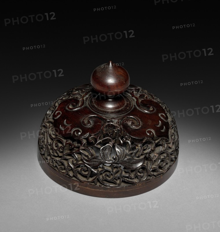 Vase (lid), 1622-1722. Creator: Unknown.
