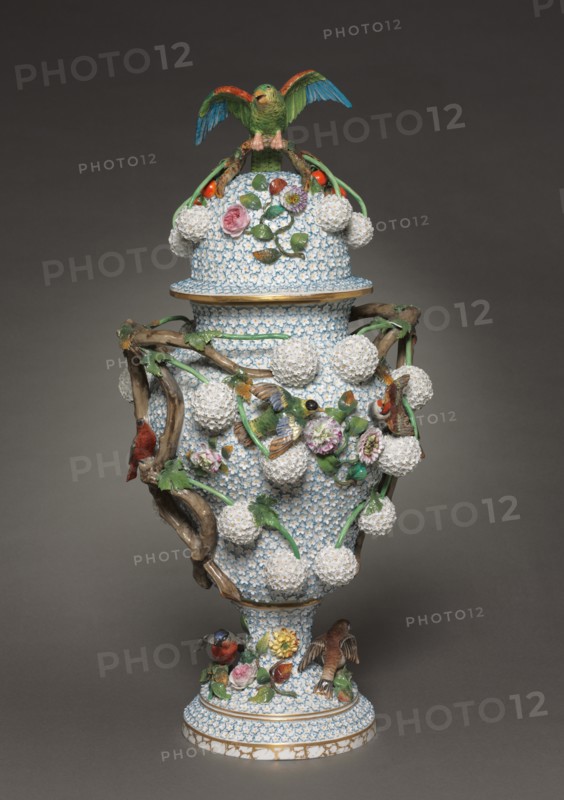 Vase, 1850-1899. Creator: Meissen Porcelain Factory (German).