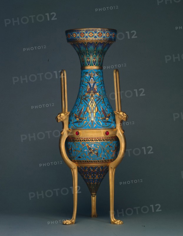 Vase, c. 1862. Creator: Firm of Ferdinand Barbedienne (French, 1810-1892); Louis-Constant Sévin (French, 1821-1888).