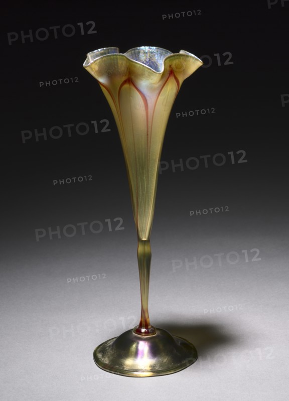 Vase, c. 1905-10. Creator: Louis Comfort Tiffany (American, 1848-1933); Tiffany Studios (American, 1902-1932).