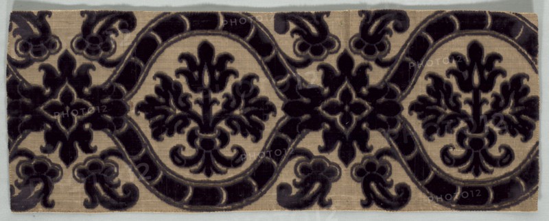 Velvet Brocade Textile, late 1500s. Creator: Unknown.