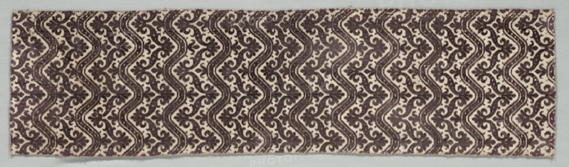 Velvet Fragment, 1600-1640. Creator: Unknown.