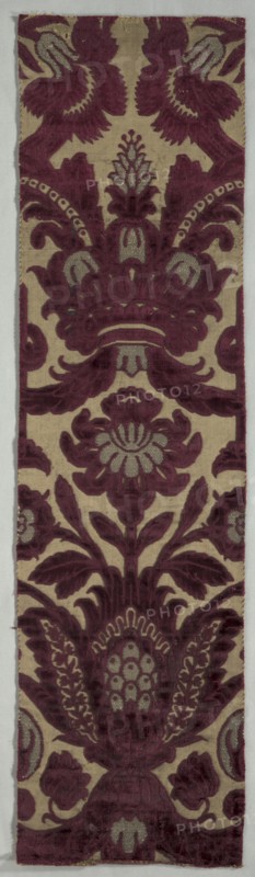Velvet Textile, 1600s. Creator: Unknown.