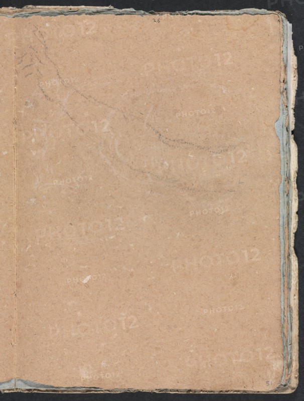 Verona Sketchbook: Arm (page 51), 1760. Creator: Francesco Lorenzi (Italian, 1723-1787).