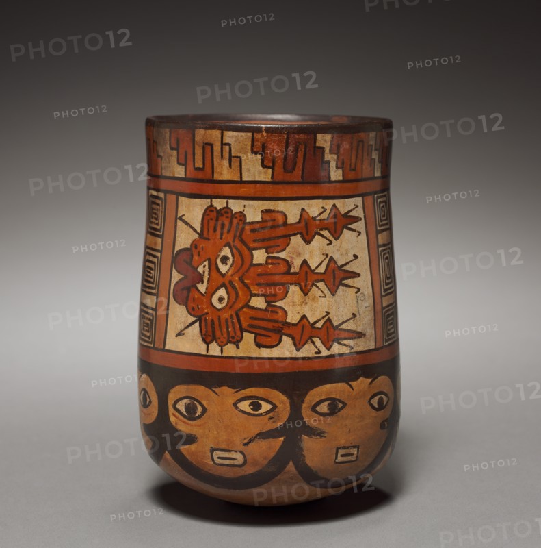 Vessel with Female Faces, 100 BC-700. Creator: Unknown.