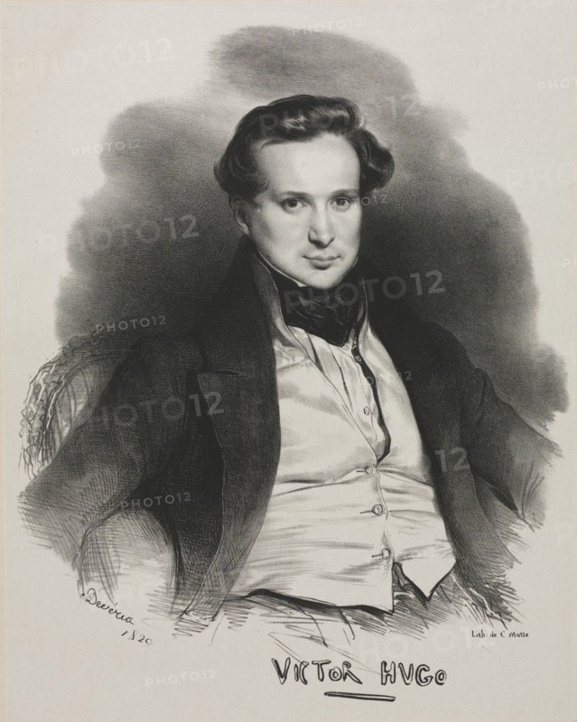 Victor Hugo, 1829. Creator: Achille Devéria (French, 1800-1857).