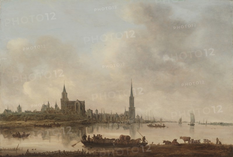 View of Emmerich, 1645. Creator: Jan van Goyen (Dutch, 1596-1656).