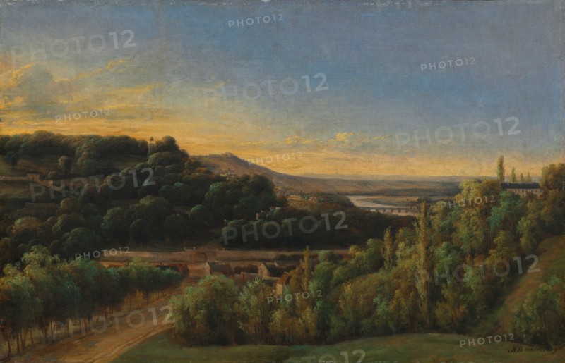View of Saint-Cloud, Near the Seine, 1809. Creator: Alexandre Pau de St. Martin (French).