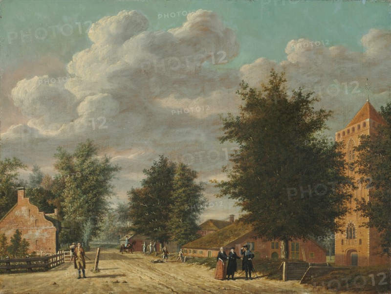 View of the Village of Eemnes, 1778. Creator: Jordanus Hoorn (Dutch, 1753-1833).