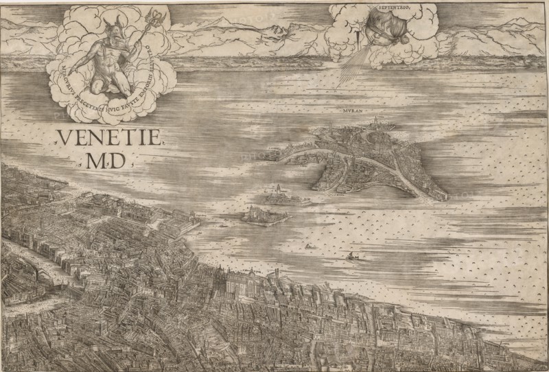 View of Venice, 1500. Creator: Jacopo de' Barbari (Italian, 1440/50-before 1515).