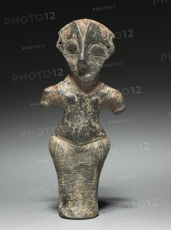 Vinca Idol, 4500-3500 BC. Creator: Unknown.