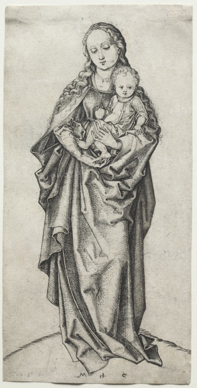 Virgin and Child. Creator: Martin Schongauer (German, c.1450-1491).