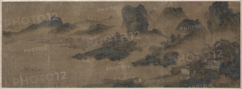 Visiting an Old Friend in the Spring Mountains, 1300s. Creator: Unknown.