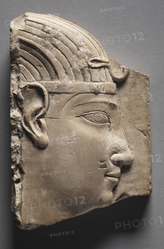 Votive Relief of a King, 305-246 BC. Creator: Unknown.