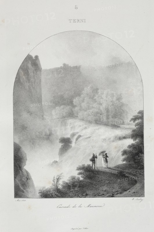 Voyage en Italie en 1822, 1833. Creator: Jean-Baptiste Isabey (French, 1767-1855).