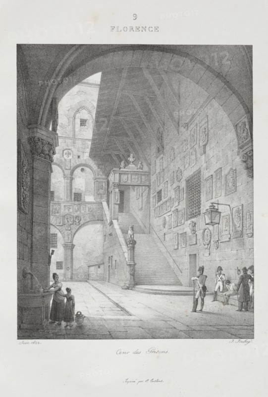 Voyage en Italie en 1822, 1833. Creator: Jean-Baptiste Isabey (French, 1767-1855).