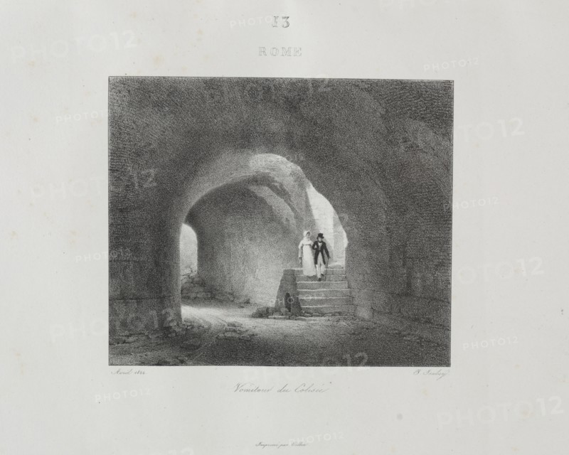 Voyage en Italie en 1822, 1833. Creator: Jean-Baptiste Isabey (French, 1767-1855).
