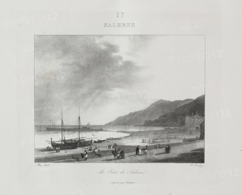 Voyage en Italie en 1822, 1833. Creator: Jean-Baptiste Isabey (French, 1767-1855).