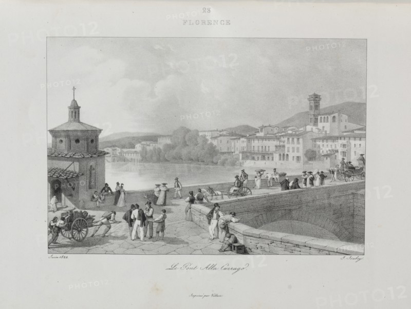 Voyage en Italie en 1822, 1833. Creator: Jean-Baptiste Isabey (French, 1767-1855).