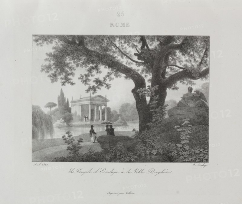 Voyage en Italie en 1822, 1833. Creator: Jean-Baptiste Isabey (French, 1767-1855).