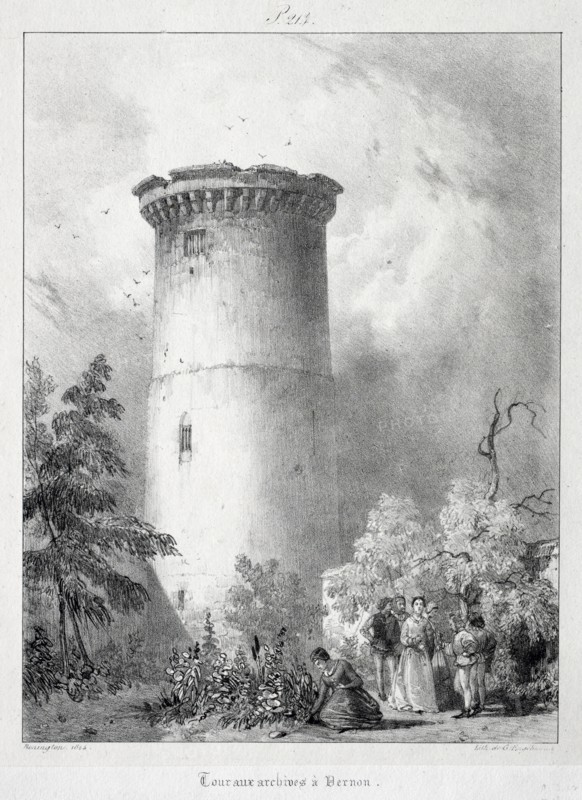 Voyages pittoresques et romantiques dans lancienne France, Normandie..., 1824. Creator: Richard Parkes Bonington (British, 1802-1828).