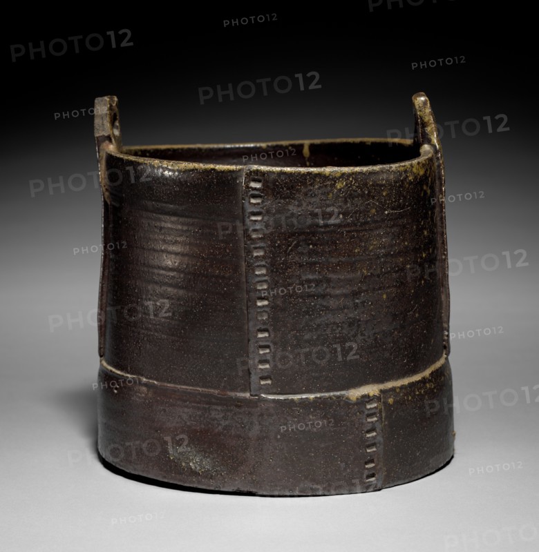 Water Container: Imbe Ware, early 17th Century. Creator: Unknown.