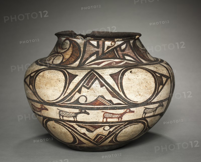 Water Jar (Olla), 1880-1900. Creator: Unknown.