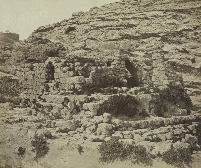 Well of Joab, Jerusalem, 1857. Creator: James Robertson (British, 1813 (?)-aft 1865); Felice A. Beato (British, 1830-1906).