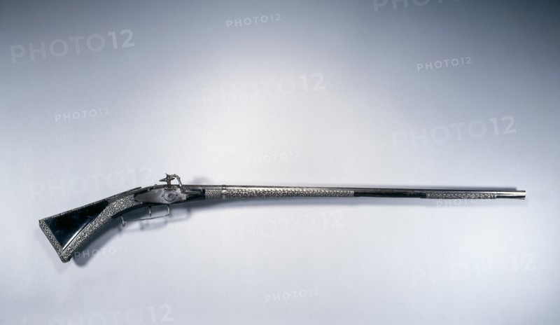 Wheel-Lock Hunting Rifle, c. 1650. Creator: Unknown.