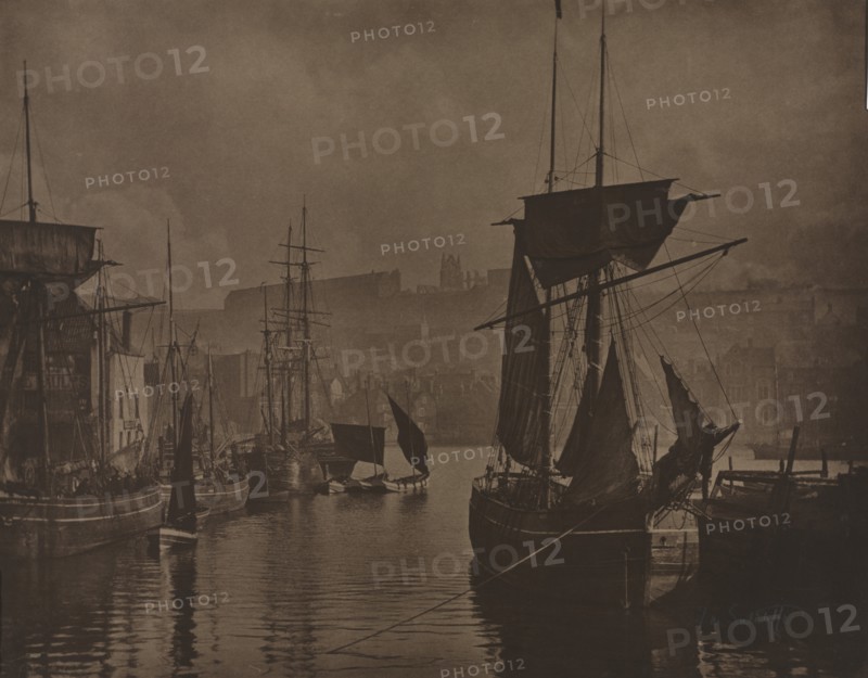 Whitby Harbor, c. 1885. Creator: Frank Meadow Sutcliffe (British, 1853-1941).