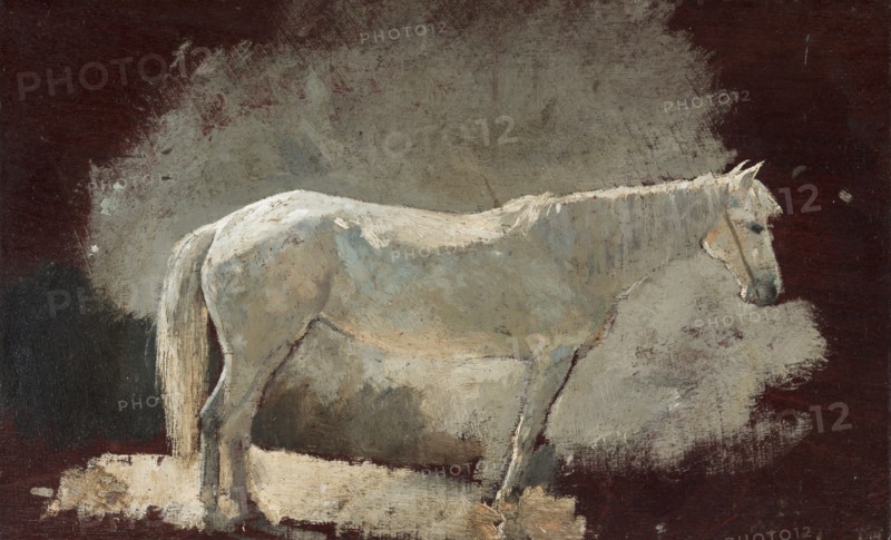 White Mare, c. 1868. Creator: Winslow Homer (American, 1836-1910).