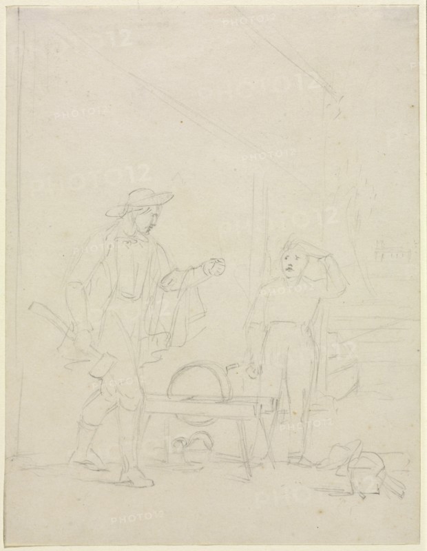 Wholl Turn the Grindstone?, c. 1850. Creator: William Sidney Mount (American, 1807-1868).