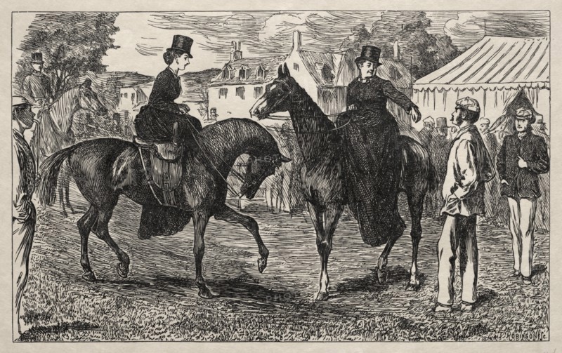 Why the Pifflers Lost their Return Match, 1865. Creator: George Louis Palmella Busson Du Maurier (British, 1834-1896).