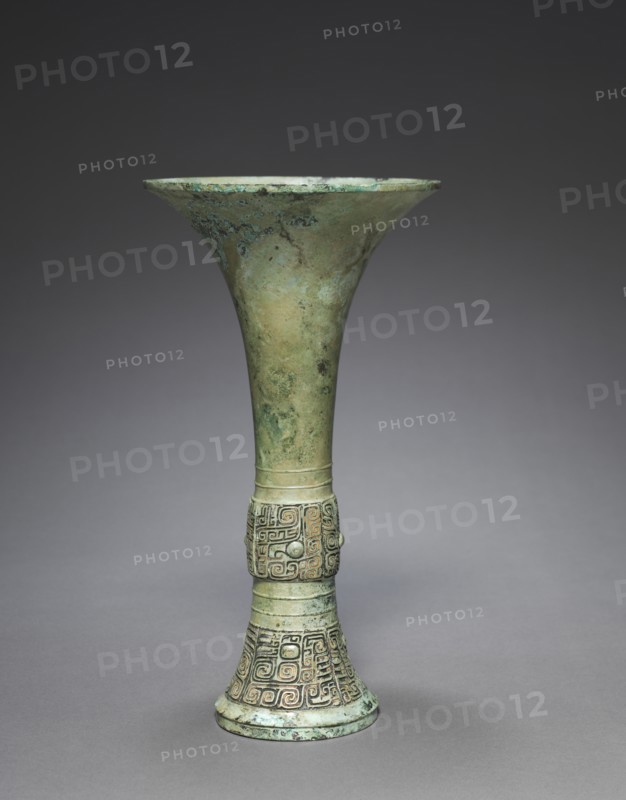 Wine Beaker (Gu), c. 1200 BC. Creator: Unknown.