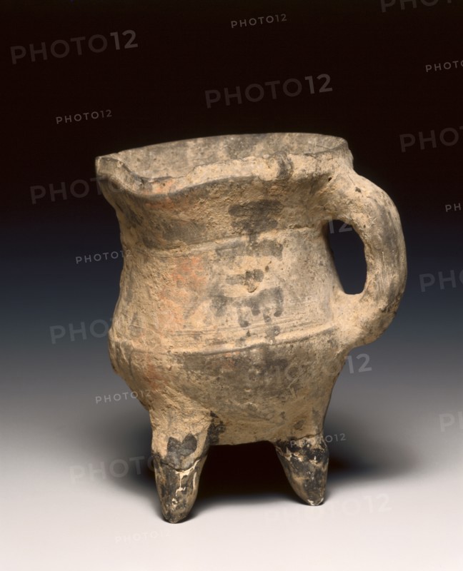 Wine Warmer (Jue), c. 1300-1023 BC. Creator: Unknown.