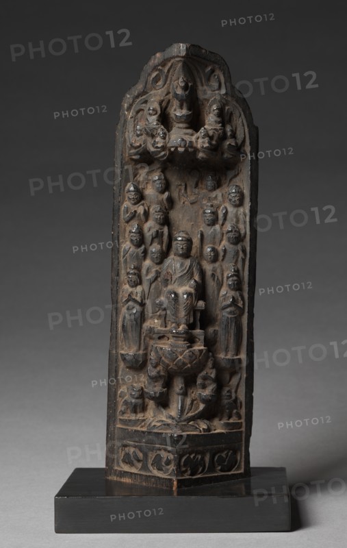 Wing of a Portable Shrine, 794-1185. Creator: Unknown.