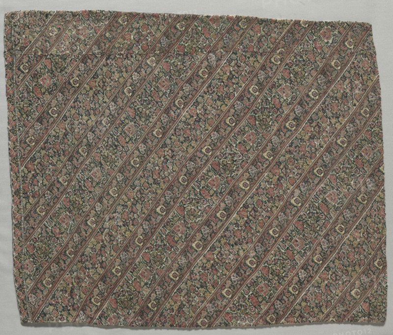 Woman's trouser fabric, early 1800s. Creator: Unknown.