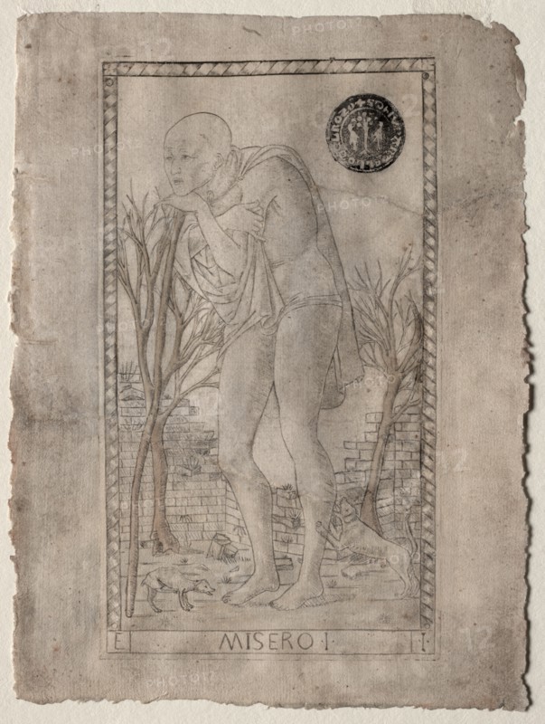 Tarocchi, before 1467. Creator: Master of the E-Series Tarocchi (Italian, 15th century).
