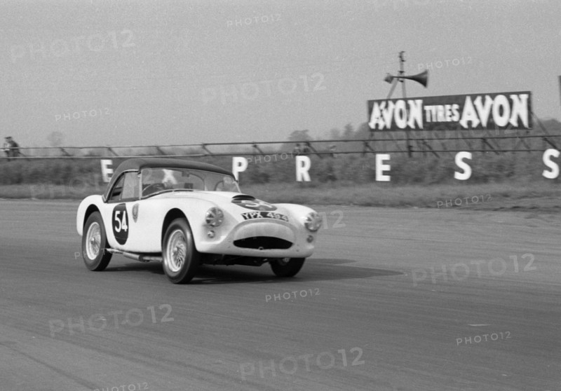 A.C. Ace-Bristol, Ecurie Chiltern at Silverstone 1959. J. McKechnie. Creator: Unknown.