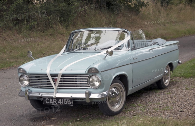 1962 Hillman Super Minx used as wedding car. Creator: Unknown.