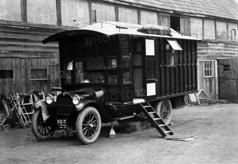 1930 Dodge camper van conversion by Hutchings. Creator: Unknown.