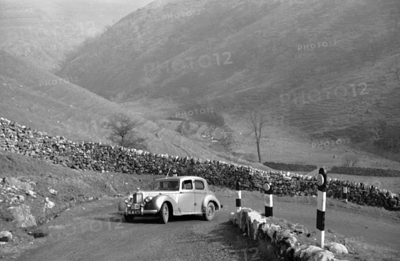 1953 Alvis TA21 on 1954 R.A.C. Rally. Creator: Unknown.