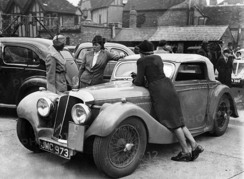 1939 Atalanta on R.A.C. Brighton rally. Creator: Unknown.