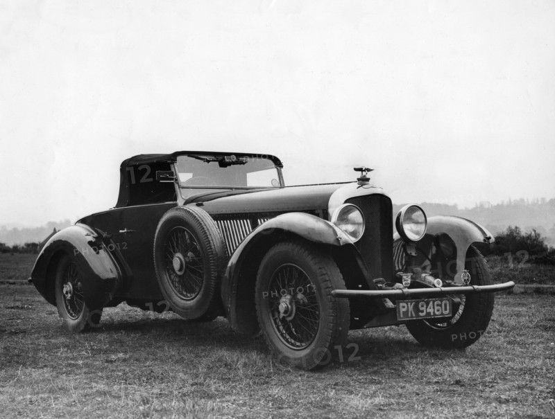 1929 Bentley Speed Six sports 2 seater. Creator: Unknown.