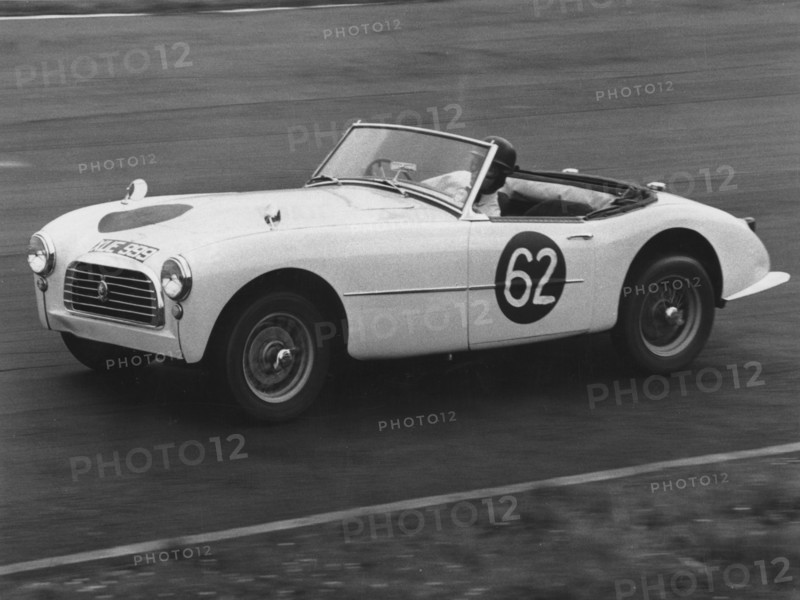 Swallow Doretti, J.Gamble, Brands Hatch 1961. Creator: Unknown.