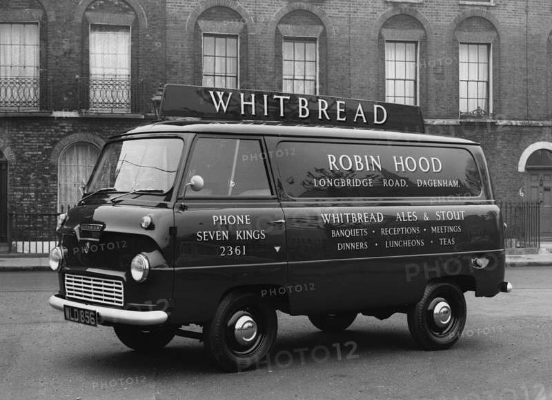 1958 Ford Thames 400e van. Creator: Unknown.