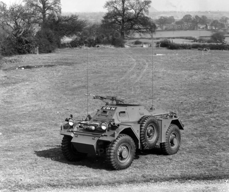 1941 Daimler Dingo armored Scout car. Creator: Unknown.