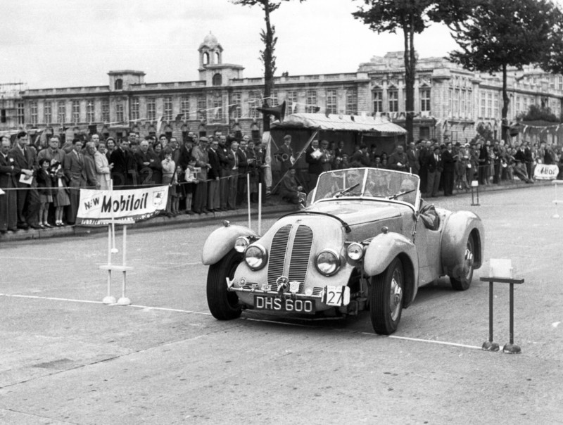 1947 Healey 2.4 special body on 1952 Welsh rally. Creator: Unknown.