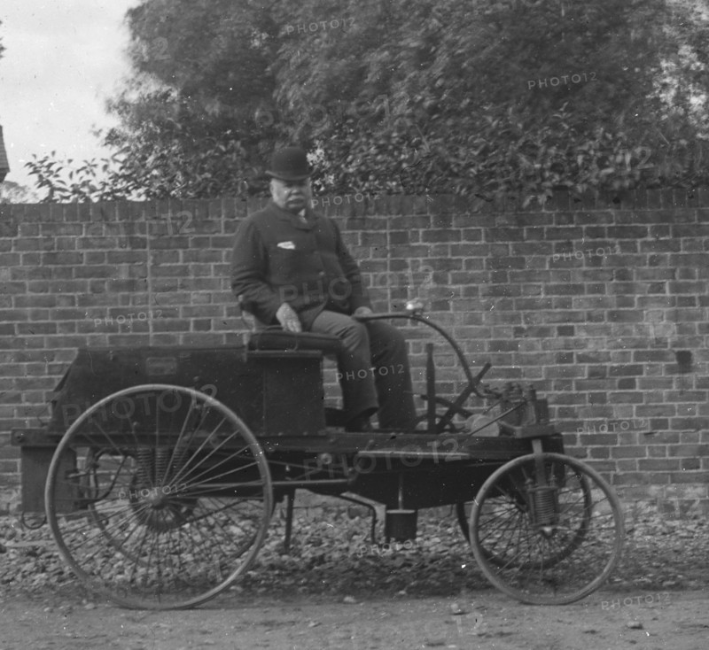 John Henry Knight on Knight 1895. Creator: Unknown.