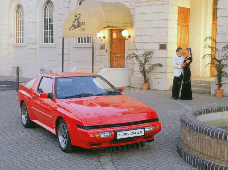 1989 Mitsubishi Starion 2.6. Creator: Unknown.